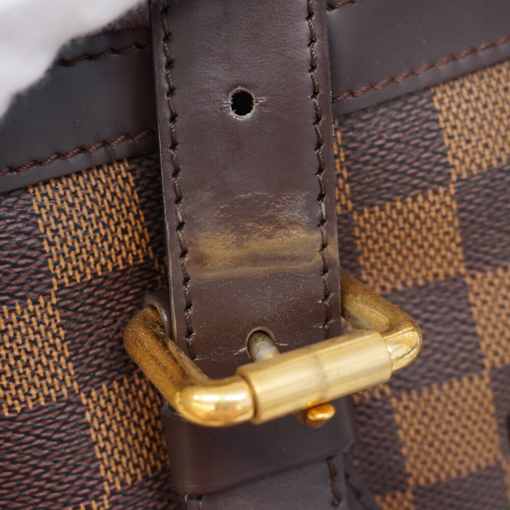 LOUIS VUITTON Authentic Brown Damier Tote Bag - Picture 9 of 13
